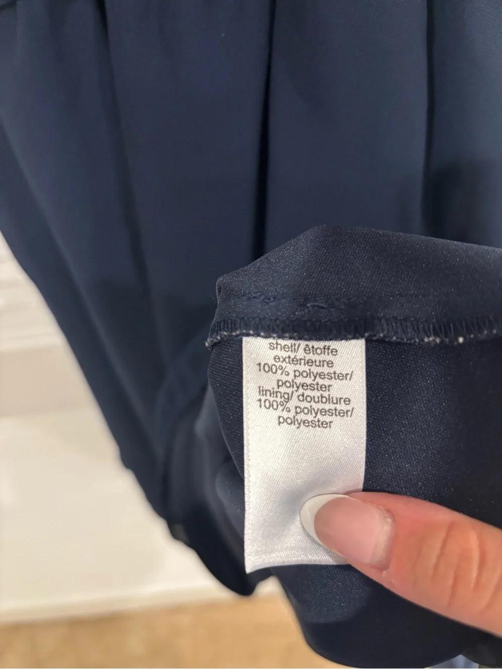 Maurices Navy Spaghetti Strap Dress - Picture 4 of 4
